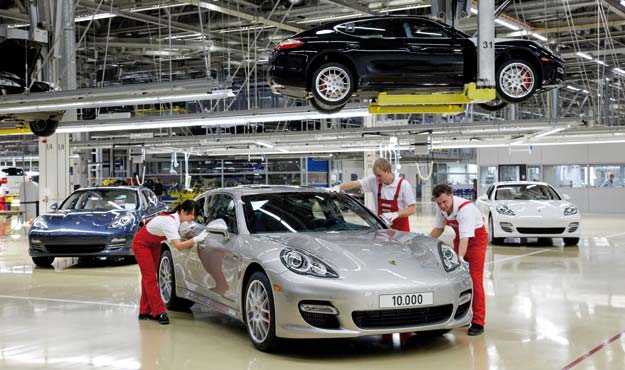 Porsche produce el Panamera nº 10.000