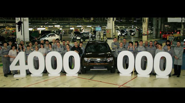 Dacia produce la unidad cuatro millones