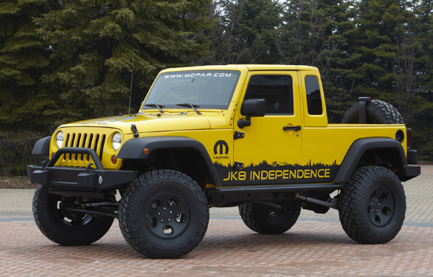 Jeep Wrangler Unlimited versión Pick-up ya disponible