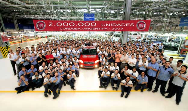 2.000.000 de Fiat producidos en el país