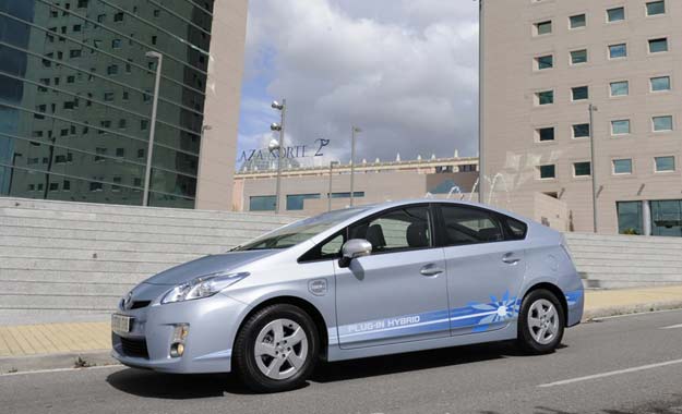 El Prius con sistema sonoro