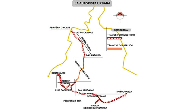 Autopista Urbana, para conectar Querétaro, Toluca y Cuernavaca