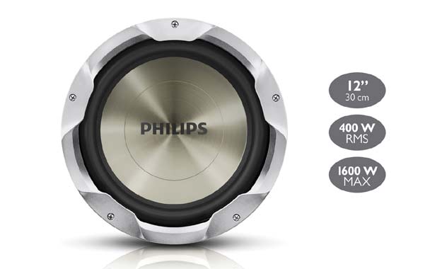 Philips: sistemas de entretenimiento, parlantes y amplificadores