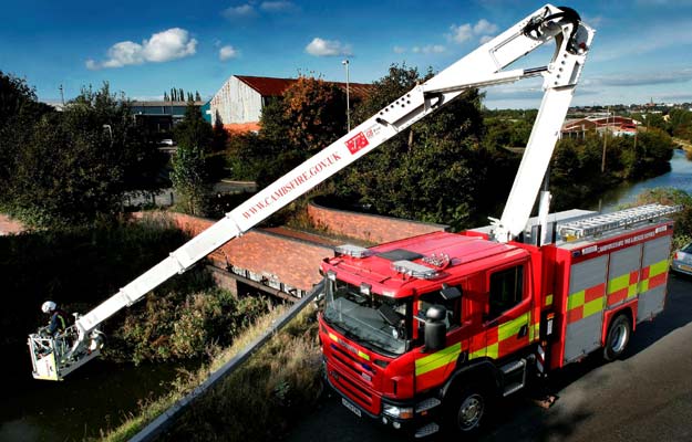 Scania Magirus Multispar: sólo para bomberos 