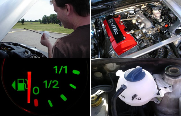 Aprende a revisar los niveles de líquidos de tú auto
