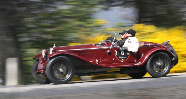 Un Riley Sprite de 1936 ganó la XXI Edición de las 1000 Millas Sport