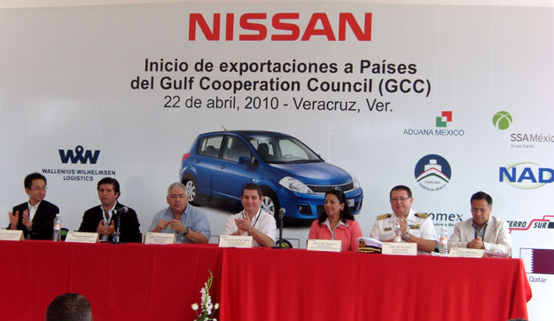 Nissan Mexicana comienza la exportación del Tiida al Medio Oriente
