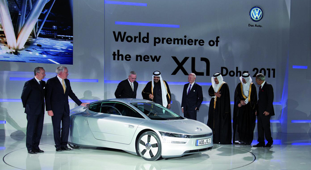 Volkswagen XL1 Concept: 100 Kms con sólo 1 litro