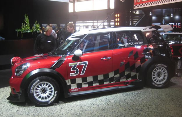 MINI Countryman WRC se presenta en París 2010