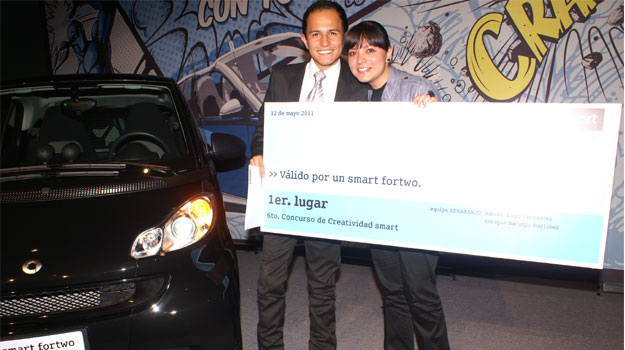 Alumnos de la UNAM ganan 6to Concurso de Creatividad Smart 2010