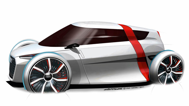 Audi Urban Concept un eléctrico que debutará en Frankfurt 2011