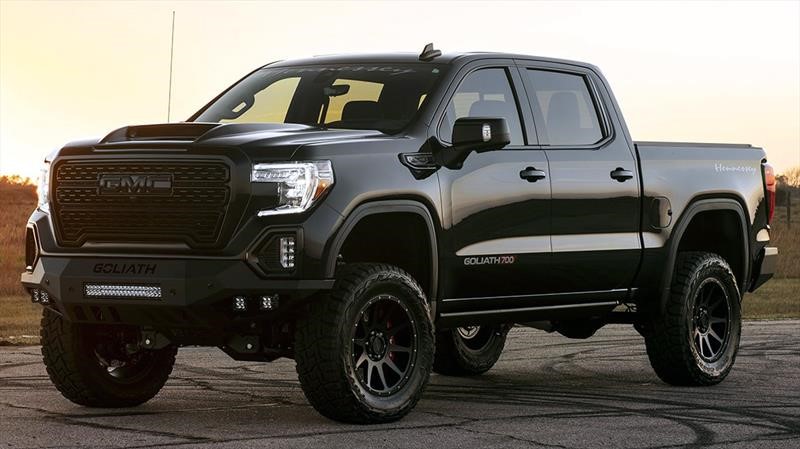 Hennessey Goliath 700 es una GMC Sierra Denali, un descomunal y ...