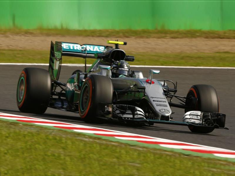 F1 GP de Japón 2016 Mercedes campeón.