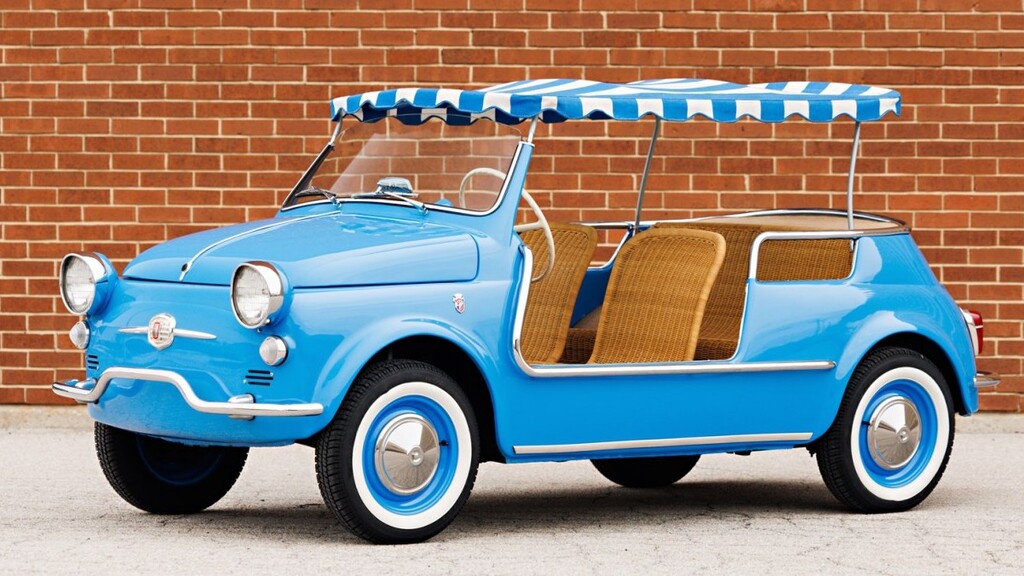 Fiat 500 Jolly, nacido en la Dolce Vita