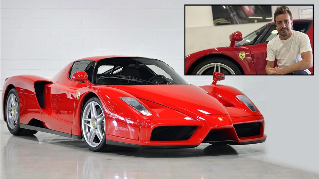 Fernando Alonso possedeva la prima Ferrari Enzo che costruì e vendette