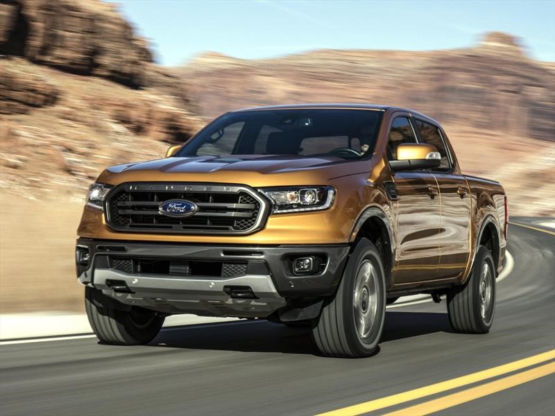  Ford Ranger   es el pickup mediano con el consumo de gasolina más bajo