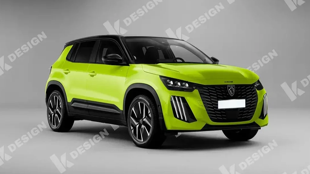 Así sería el Peugeot 1008 con el nuevo lenguaje de diseño de la marca