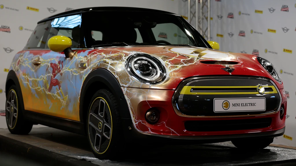 MINI pays homage to the Flash movie with a special edition electric Cooper