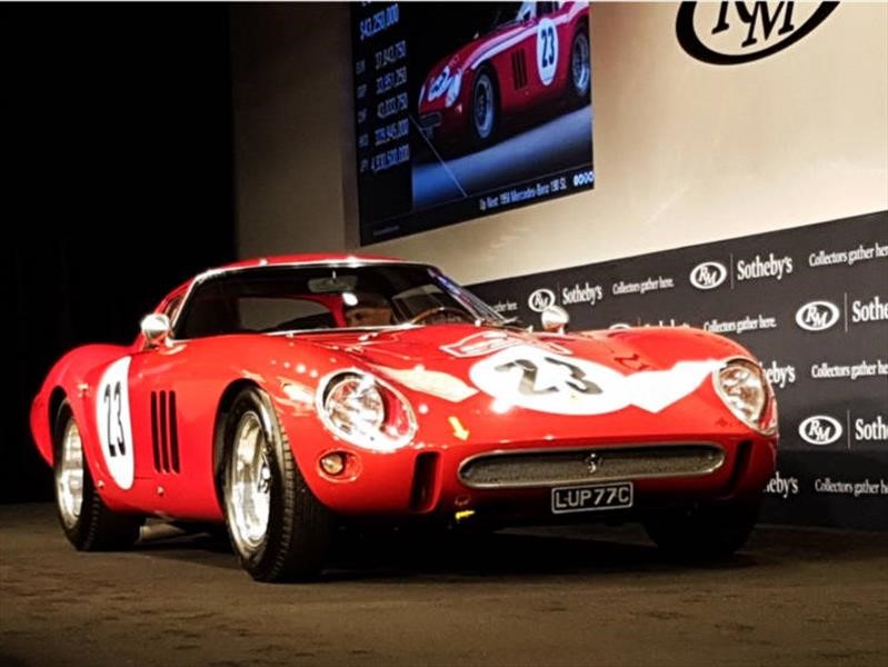 El Ferrari 250 GTO se supera a sí mismo y se vende por US$48,5