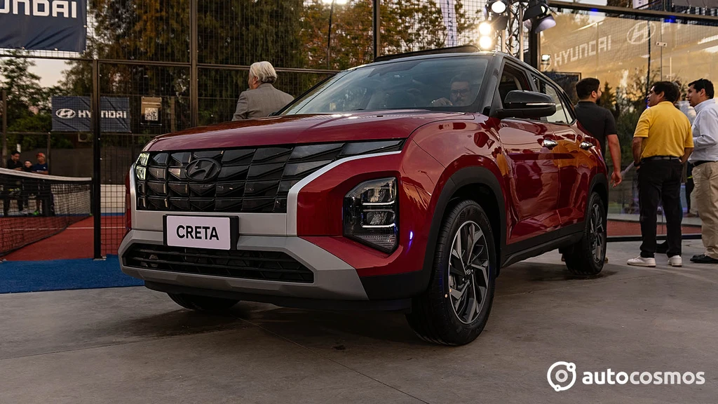 Hyundai Creta 2024 en Chile, con el influjo del Tucson