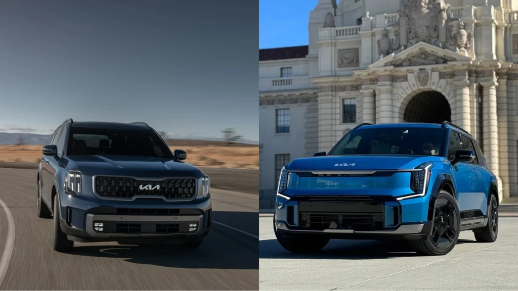 Kia EV9 y Telluride reciben premios Kelley Blue Book Best Buy 2024