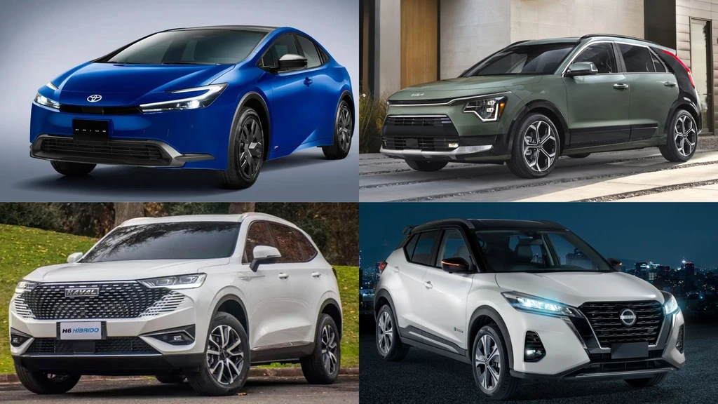 Los 10 autos y SUV híbridos más baratos en México para 2024