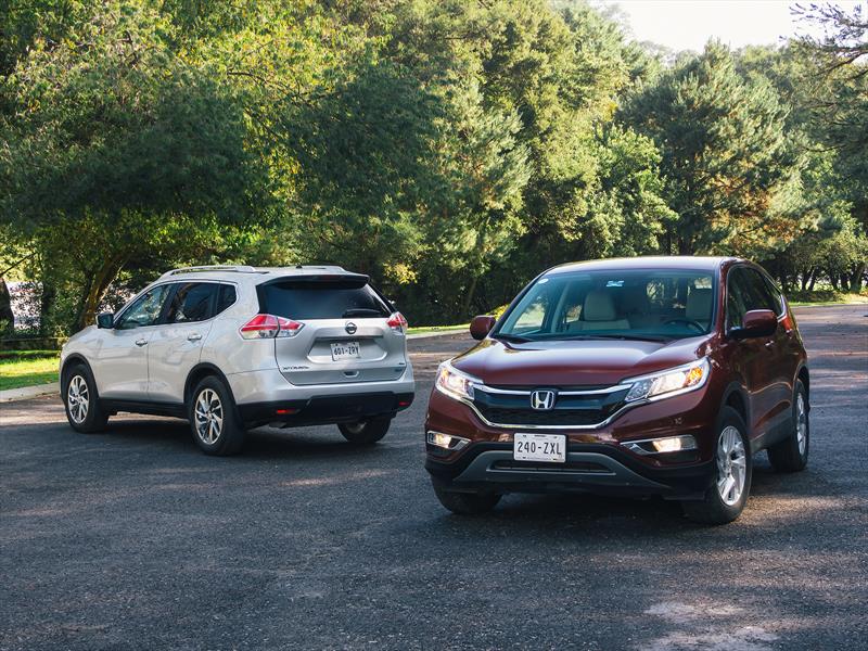 nissan x trail vs honda cr v 2015