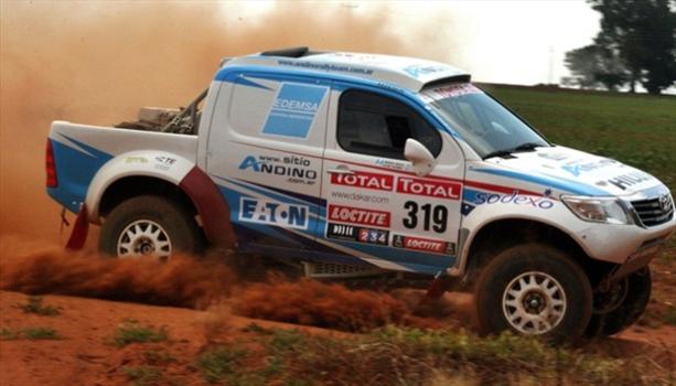 Dakar 2012: Álvarez probó en Sudáfrica