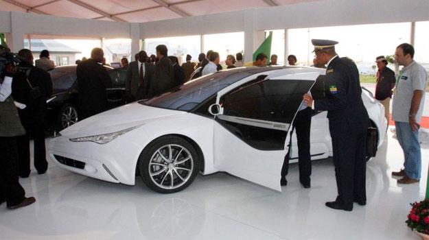 Saroukh el-Jamahiriya, el auto diseñado por Muammar Gaddafi 