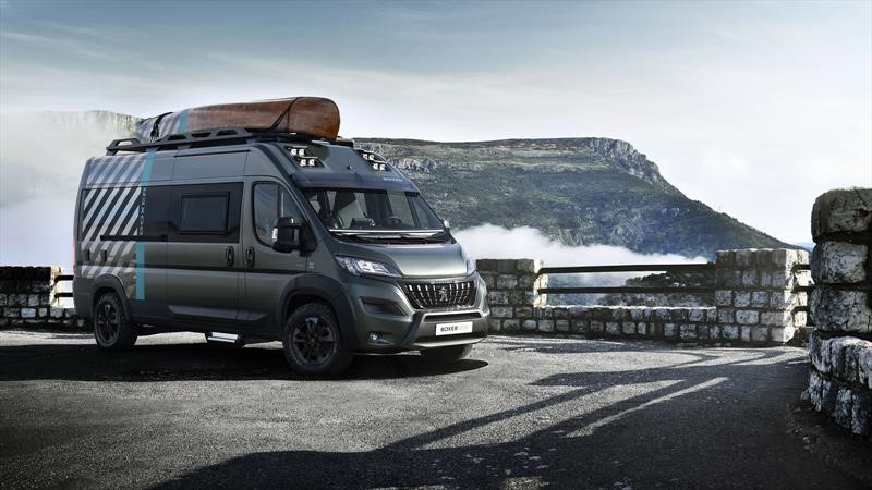 Peugeot Boxer 4x4 Concept es una casa rodante lista para la aventura