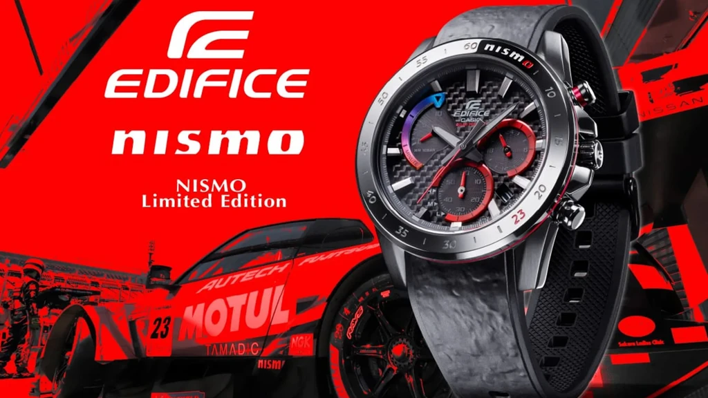 Rareza cicatriz tarde Casio EDIFICE presenta un reloj de edición limitada que rinde homenaje a  NISMO