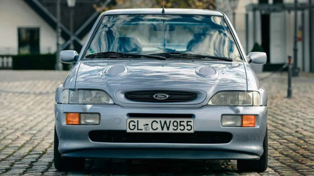 Miniature Ford Escort RS Cosworth 1993 - Corgi Vanguards 1/43 - Argenté - Neuve