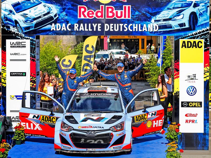 Hyundai Shell World Rally Team celebra un histórico doblete en fecha de ...