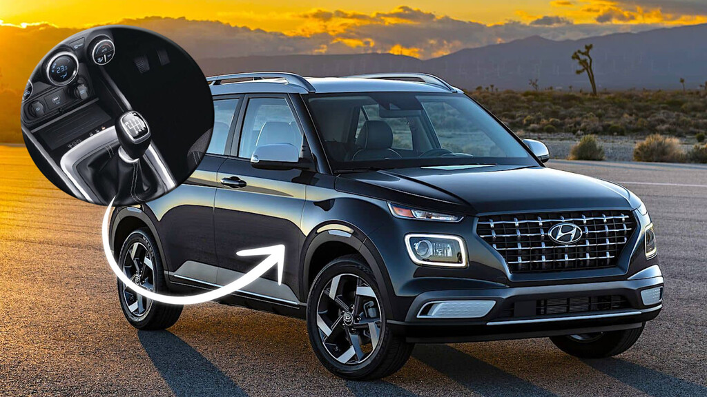 Hyundai Venue, la SUV con caja manual pero sin el pedal del clutch