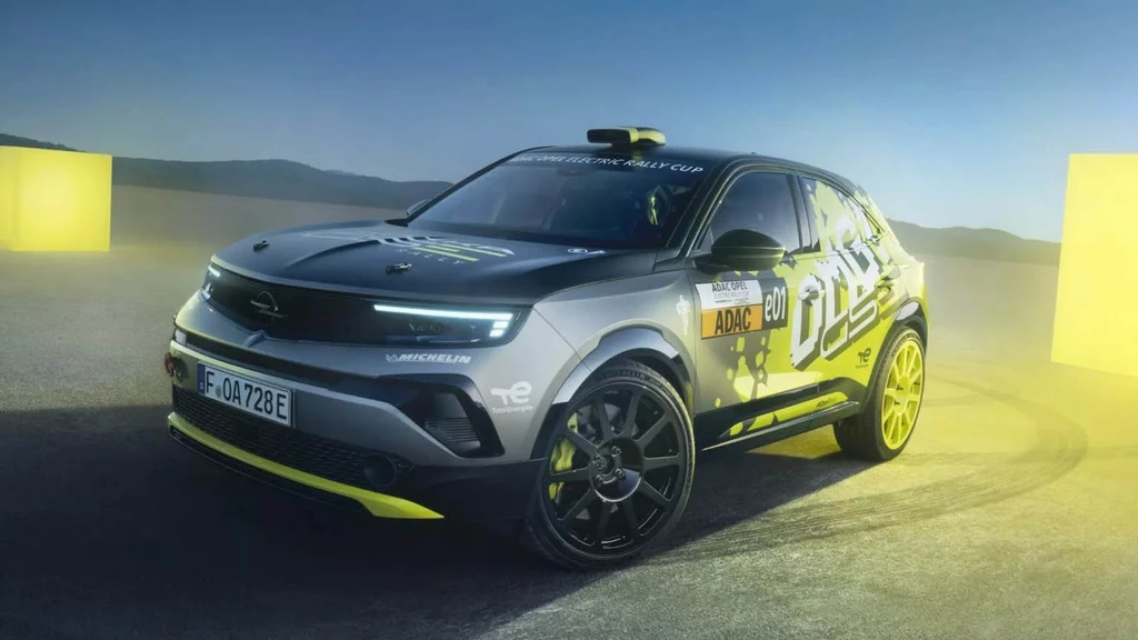 Crossover Rally Car Opel Presenta el Mokka GSE Rally: Un Crossover Eléctrico de 278 HP para ...