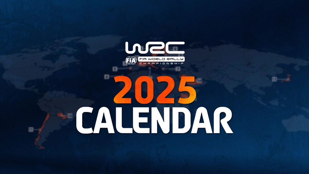 Este es el calendario 2025 del WRC