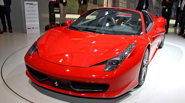 Ferrari 458 Spider 2012: Fotografías en vivo