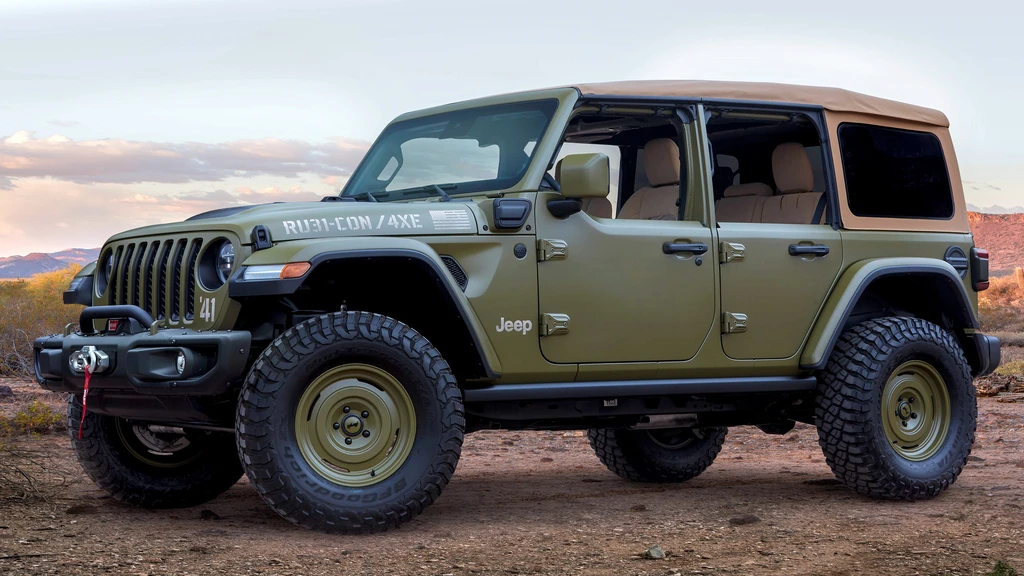 Jeep '41 Concept, un Wrangler con todo el estilo del Willys MB