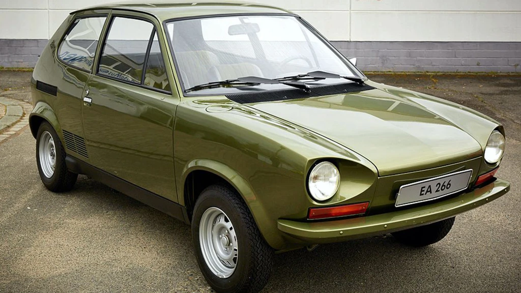 Ea266 Volkswagen Golf pudo ser un Porsche de motor bóxer trasero: así era el ...
