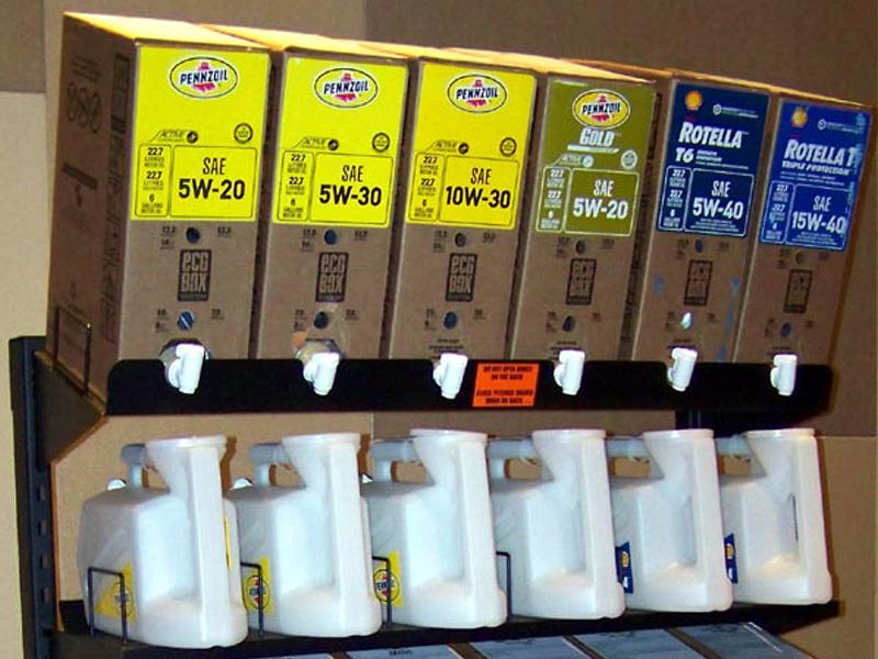 Shell Ecobox Rack Pennzoil Ecobox llega a México