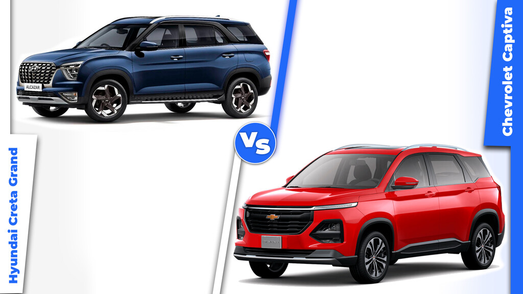 Chevrolet Captiva vs Hyundai Creta Grand ¿cuál camioneta de 7