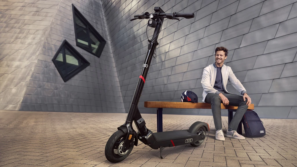 Audi electric kick scooter la micromovilidad se convierte en un nuevo