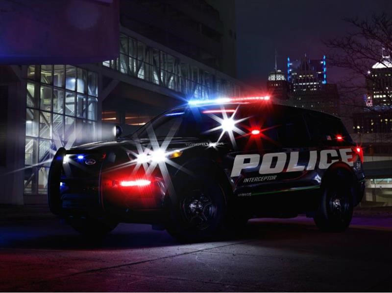 Luces Del Coche Policía En New York City Los E.E.U.U. Almacen De Video -  Vídeo de cultura, fondos: 42757365