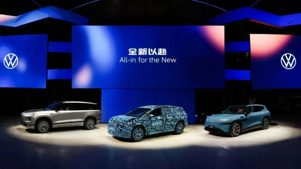 Volkswagen acelera su estrategia en China con nuevos autos eléctricos y ...
