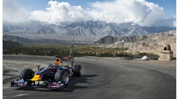 El F1 de Red Bull Racing corrió a más de 5,000 metros de altura