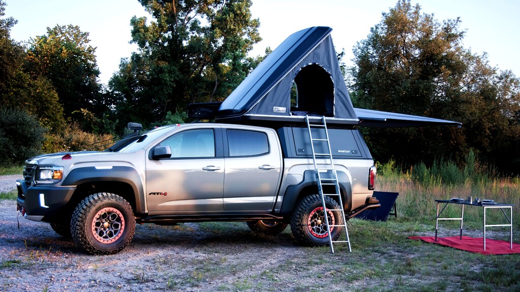 GMC Canyon AT4 Ovrlandx Concept una casa rodante para el off road extremo