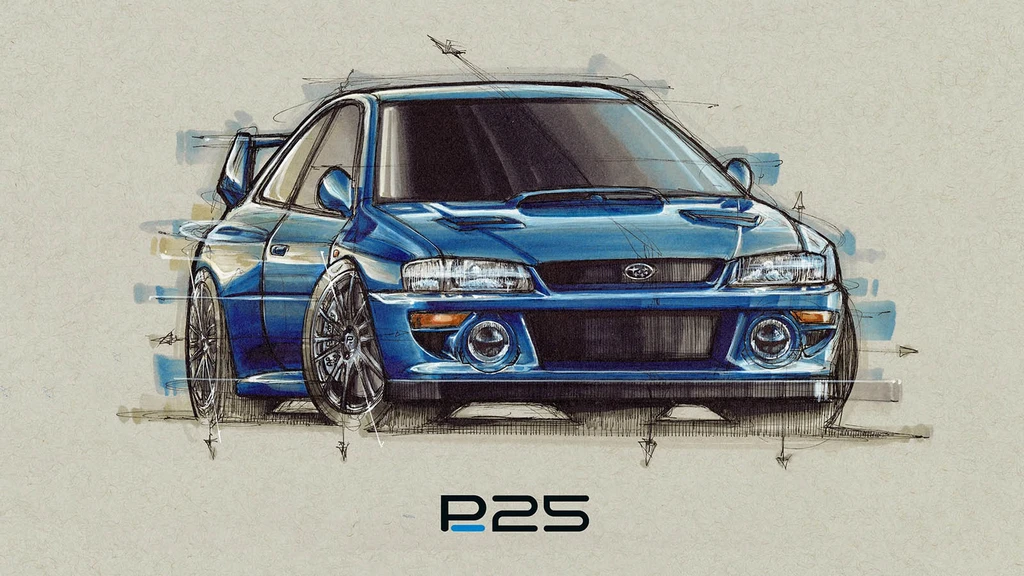 Subaru Impreza WRC 22 B, Un Restomod Que Celebra El Campeonato Con Prodrive