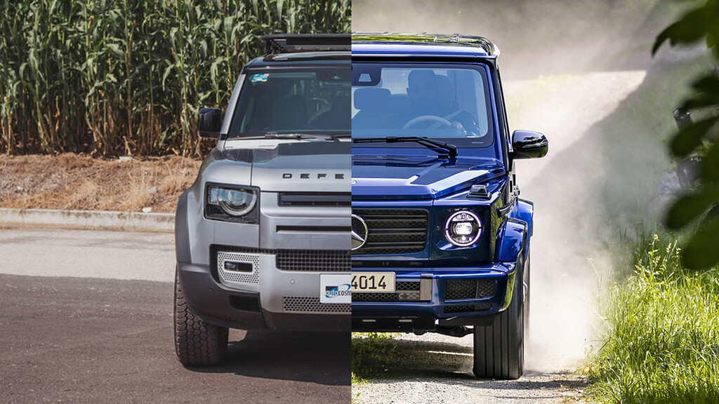 MercedesBenz Clase G vs Land Rover Defender, ¿cuál de estos 4x4 de
