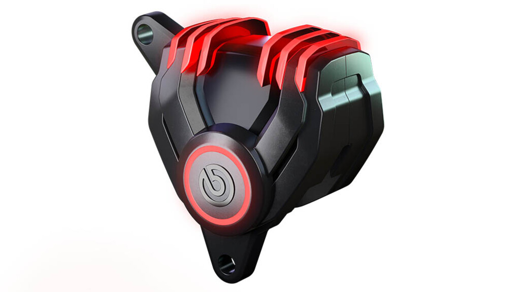 Brembo le pone luces LED a los calipers de los frenos