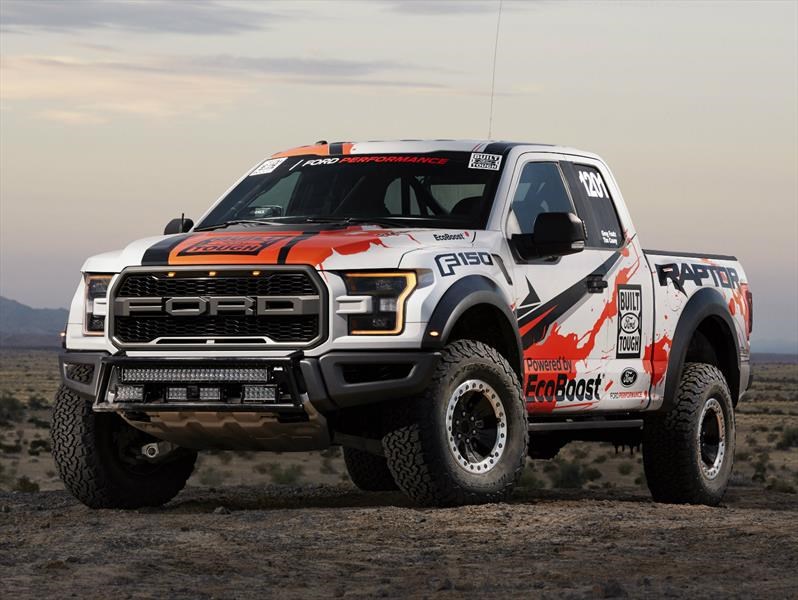 5 150 Raptor Ford F-150 Raptor 2017 lista para la Baja 1000 y sin modificaciones